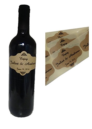 TODOKRAFT 80 étiquettes personnalisées de Bouteille de vin : Mise à l’épreuve et avis
