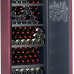 Simulation Climadiff Cli-CVP215 - refroidisseurs à vin (Autonome, Bourgogne, Rouge, 0-32 °C, A, Noir, Bois) :